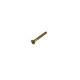 Brass wood screw counter head DIN 95
