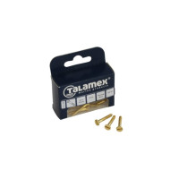 Brass wood screw countersunk DIN 97