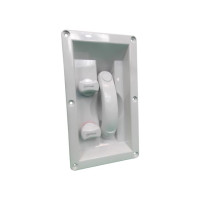 Build-in deck shower