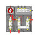Busbar heavy duty 100A