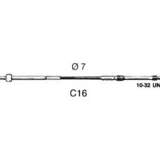 C16 Engine control cable