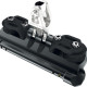 Car with upstand + 2 control sheaves