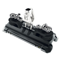 Car with upstand + 2 sheaves + becket