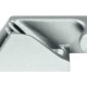 Cleats with open side-entry for ropes 3-6mm