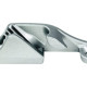Cleats with open side-entry for ropes 3-6mm