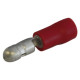 Connector round male