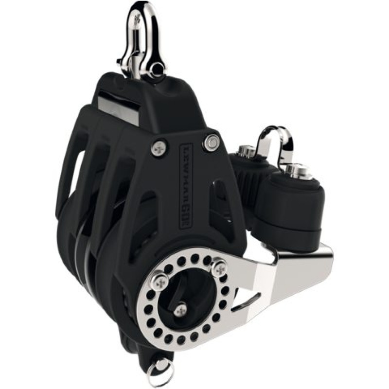 Control Block triple ratched, becket, cleat and eye