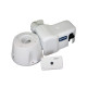 Conversion kit manual to electric toilet