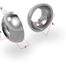 Cupels for ball terminals
