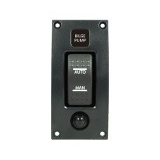 Curved add-on panel Bilgepump (on-off-auto)