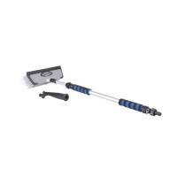 Deck brush set with waterflow