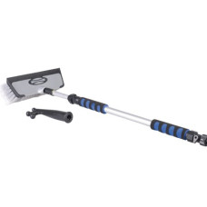 Deck brush set with waterflow
