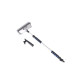 Deck brush set with waterflow