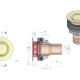 Deck drain flush