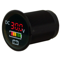 Digital Voltmeter with Battery indicator