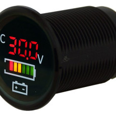 Digital Voltmeter with Battery indicator