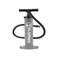 Double-action hand pump