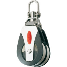 Double block with swivel shackle