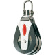Double block with swivel shackle