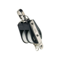 Double with swivel and becket