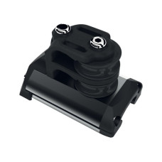 End stop with 2 control sheaves