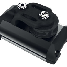 End stop with single control sheave