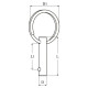 Fastpin with ring