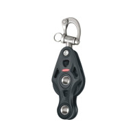 Fiddle, single, shackle