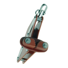 Fiddle with cleat, swivel and becket