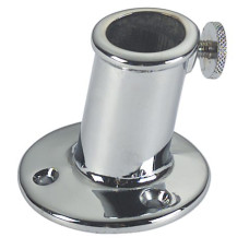 Flagpole holder brass chrome plated
