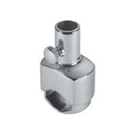 Flagpole holder railing