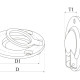 Flush lifting pull