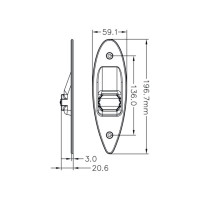 Flushmount LED navigation lights
