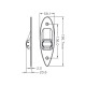 Flushmount LED navigation lights