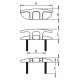Folding cleat Wingfold