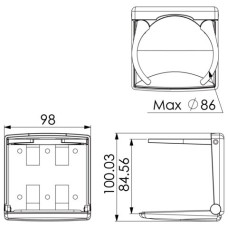 Folding drinkholder