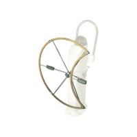 Folding steering wheels
