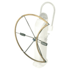 Folding steering wheels