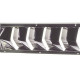 Grill ventilators Stainless steel