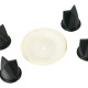 Gulper toilet/grey waste pump