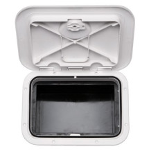 Hatch with storage