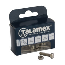Hexagon bolt incl. hexagon nut