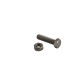 Hexagon bolt incl. hexagon nut