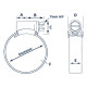 Hose clips hi-grip