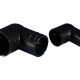 Hose fitting elbow