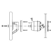 Hydraulic steering pump UP33F