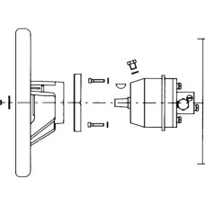 Hydraulic steering pump UP33F