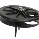 Inspection hatch with sensor hole