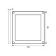LED Construction Downlight Square