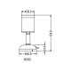 LED Reading Lamps Chrome Plated